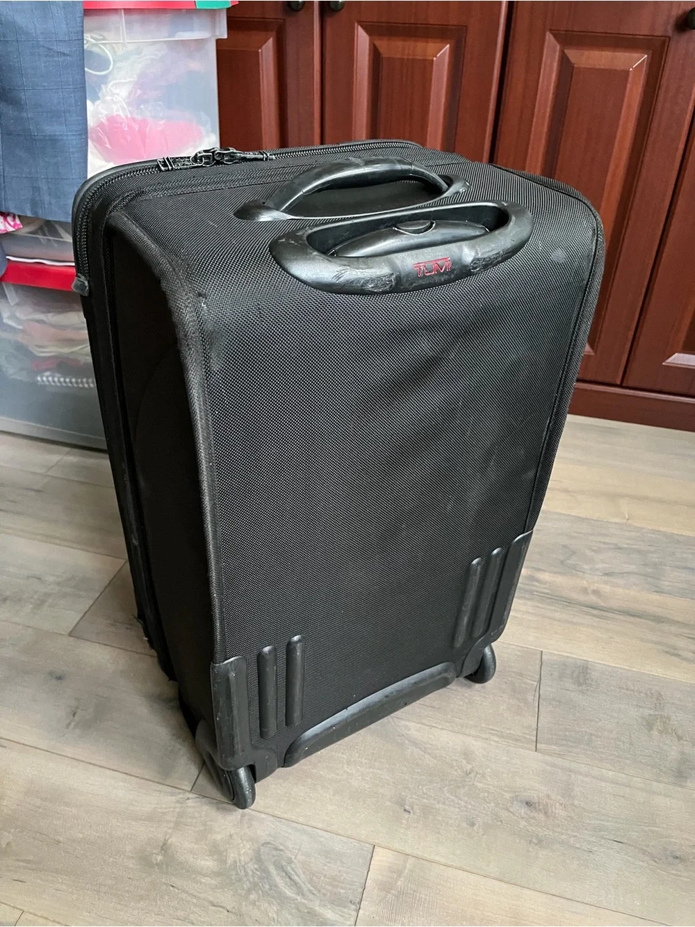 Tumi Black Rolling Travel Garment Bag